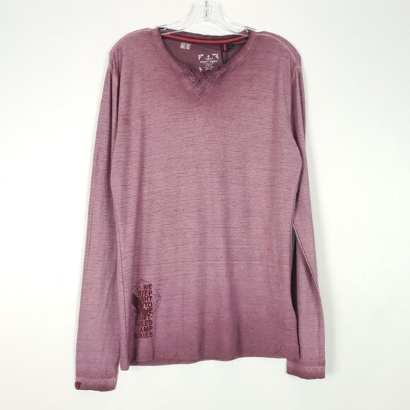 POINT ZERO Men's Long Sleeve Top Size S NWT - Picture 1 of 7